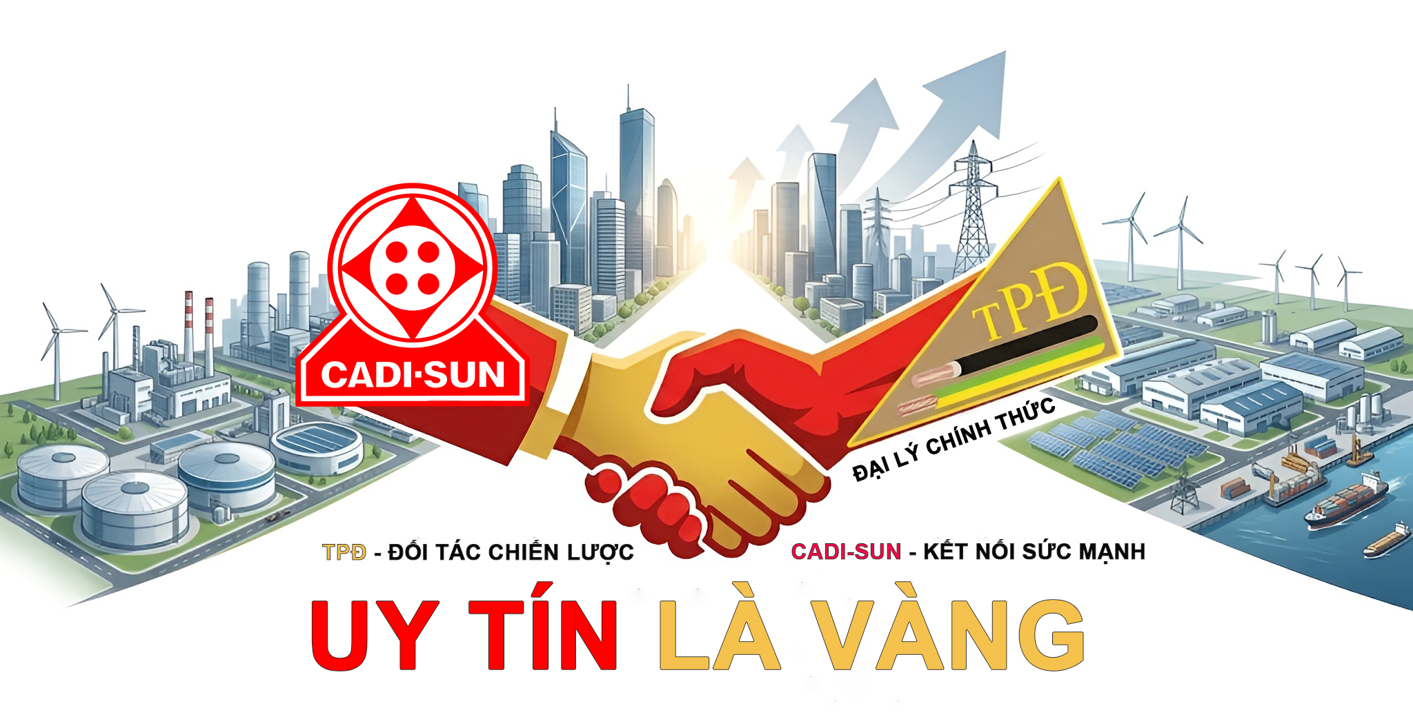 Tân Phương Đông Nhà phân phối số 1 dây và cáp điện cadisun Việt Nam